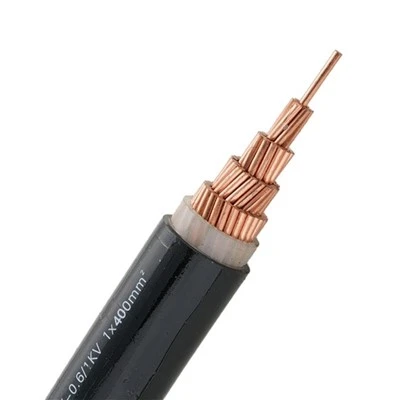 11kv 3 کور XLPE زیر زمین پاور کیبل لچکدار 0 Awg OFC پاور کیبل