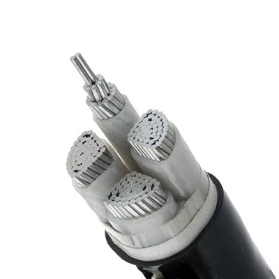 YJLV سنگل/ملٹی کور ایلومینیم کیبل XLPE پاور کیبل 3x16mm² وائنڈنگ وائر کم وولٹیج ایلومینیم کیبل